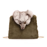 Autumn Plush Fox Wallet