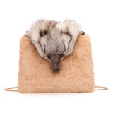 Autumn Plush Fox Wallet