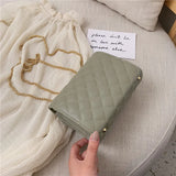 Striped Shoulder Bag Women's Messenger Handbag