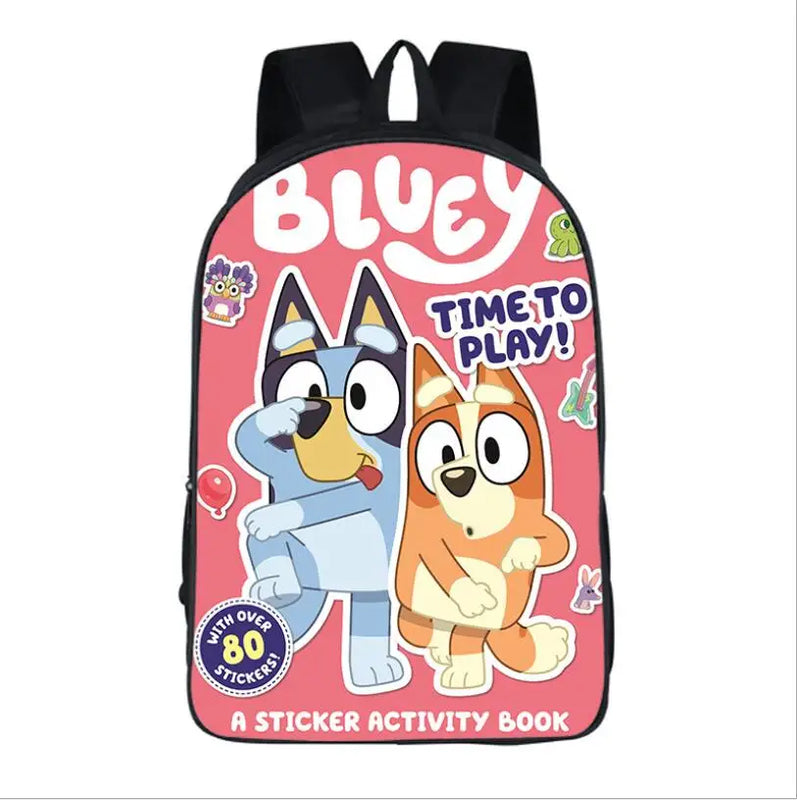 Cartoon Schoolbag Large Capacity Double Layer Backpack Children's Backpack