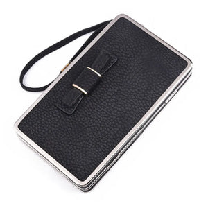 Litchi Pattern Wallet Phone Money Bag Women's Long Wallet