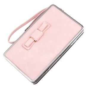 Litchi Pattern Wallet Phone Money Bag Women's Long Wallet