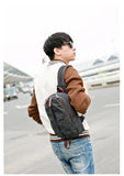 Canvas Backpack Multi-function Shoulder Backpack