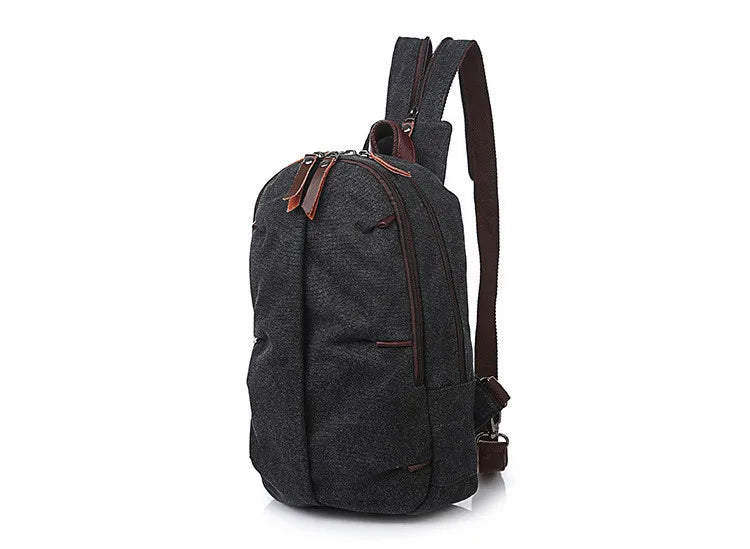 Canvas Backpack Multi-function Shoulder Backpack