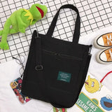 Canvas Women's Shoulder Bag Diagonal Bag Multi-function Large Capacity