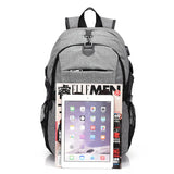USB Laptop Backpack Charging Anti-Theft Daypacks Mochila