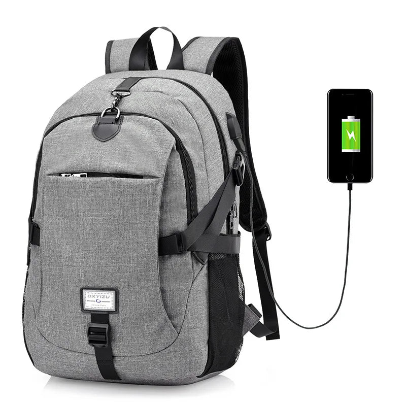 USB Laptop Backpack Charging Anti-Theft Daypacks Mochila