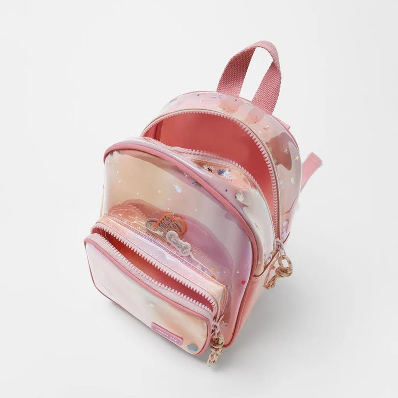 Girls Glitter Backpack School Bag