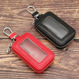 Cow Leather Car Key Bag Multi-function Large Capacity Car Key Case