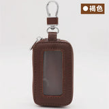 Cow Leather Car Key Bag Multi-function Large Capacity Car Key Case