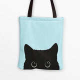 Corgi Bucket Canvas Handbag Large Capacity Shopping Bag Lady Shoulder Bag