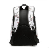 Cat Print School Backpack for Girls - Laptop Backpack for Teens
