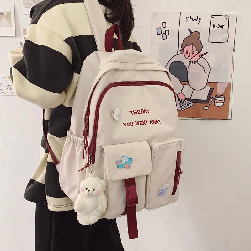 Large Capacity Student Backpack School Bag