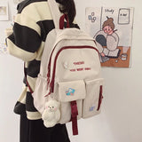 Large Capacity Student Backpack School Bag