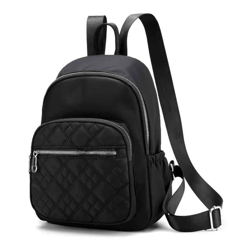 Waterproof Large Capacity Nylon Ladies Backpack