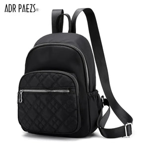 Waterproof Large Capacity Nylon Ladies Backpack