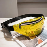 Waterproof PVC Transparent Waist bag Mobile Phone Change Storage Bag