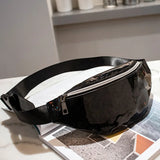 Waterproof PVC Transparent Waist bag Mobile Phone Change Storage Bag