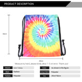 Women Geometric Patterns Drawstring Backpack 3D Printing Softback Bag