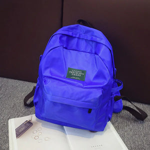 Nylon Backpack Schoolbags for Girl Boy Teens Travel Laptop Bag