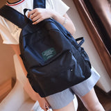 Nylon Backpack Schoolbags for Girl Boy Teens Travel Laptop Bag
