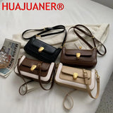 Small PU Leather Flap Crossbody Bag for Women Winter Trends