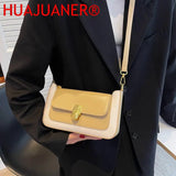 Small PU Leather Flap Crossbody Bag for Women Winter Trends