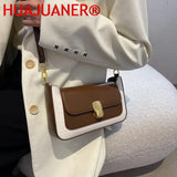 Small PU Leather Flap Crossbody Bag for Women Winter Trends
