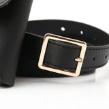 Women's Mini Belt Bag for Phone and Keys, Decorative Waist Belt