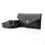 Women's Mini Belt Bag for Phone and Keys, Decorative Waist Belt