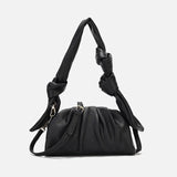Green Leather Shoulder Bag Ladies Messenger Hobo Purse