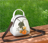 Bohemian Print Mini Handbag with Appliques - Casual Carrier
