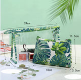 Travel Ladies Canvas Storage Bag, Creative Printing Cosmetic Beauty Wash Bag