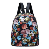 Women's Leisure Backpack Oxford Nylon Waterproof Travel Bag