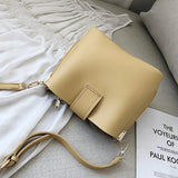 Large Capacity Women's Shoulder Bag, PU Material
