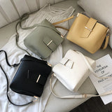 Large Capacity Women's Shoulder Bag, PU Material