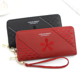 Women's Long Zipper Wallet Handbag Card Purse Phone Bag