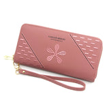 Women's Long Zipper Wallet Handbag Card Purse Phone Bag