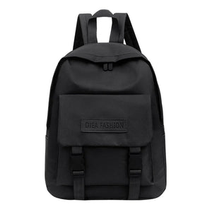 Waterproof Nylon Lady Backpack Girl School Travel Bag Multi-Pocket Backpack