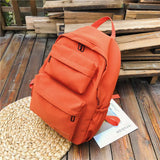 Waterproof Nylon Lady Backpack Girl School Bag Lady Travel Backpack