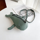 Flowers Pendant Handbag Women's Boston Bag PU Messenger Bag