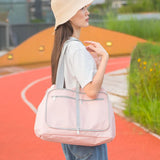 Foldable Duffel Bag Travel Portable Handbag Outdoor Shoulder Bag