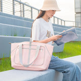 Foldable Duffel Bag Travel Portable Handbag Outdoor Shoulder Bag