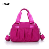 Nylon Oxford Shoulder Bag Small Casual Handbag