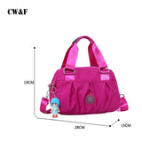 Nylon Oxford Shoulder Bag Small Casual Handbag