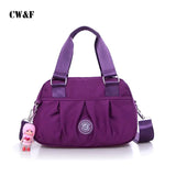 Nylon Oxford Shoulder Bag Small Casual Handbag