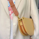Retro Winter PU Leather Saddle Bag - 2021 Fashion All-Match Women's