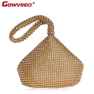 Rhinestone Party Handbag - Women's Banquet Bag