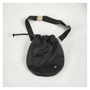 Women Shoulder Bag Nylon Waterproof Drawstring Messenger Bag 126