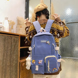 Large-Capacity Waterproof School Bag Backpack for Women